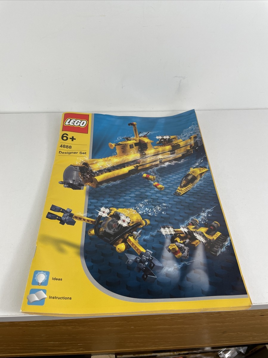 LEGO DESIGNER SET 4888 OCEAN ODYSSEY INSTRUCTION MANUAL ONLY | eBay