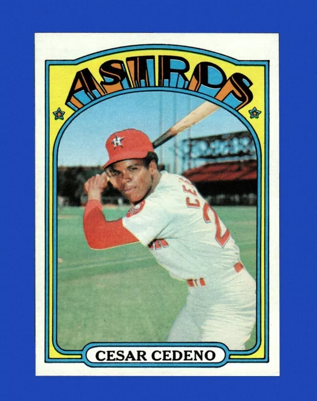 Cesar Cedeno trading card