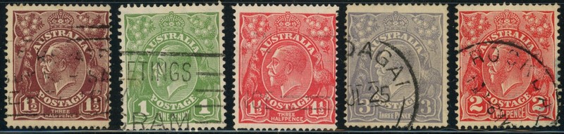 Old Australia stamps lot 90861