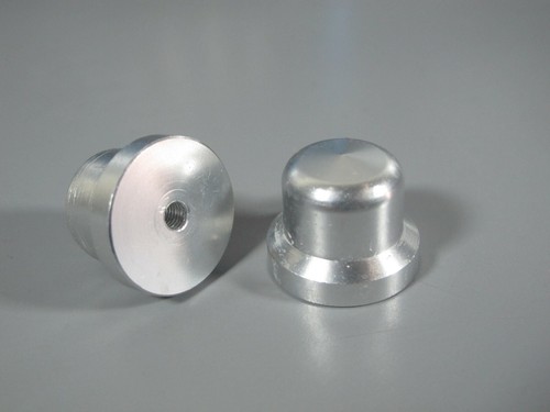 Pair Aluminum Rear Hub Cover Wheel Lock Nut Tamiya 1/14 King Grand Knight Hauler - Picture 5 of 6