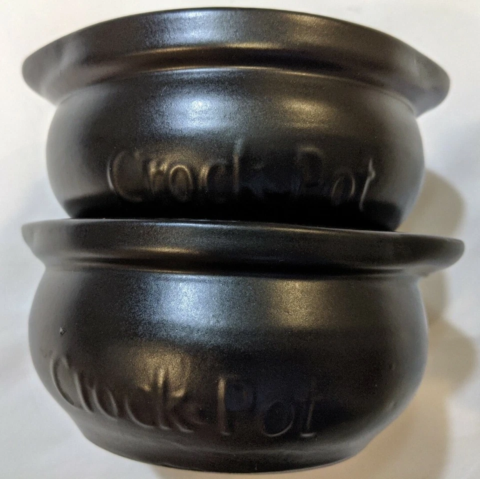 Conjunto de 2 tigelas de sopa de cerâmica preta para micro-ondas, máquina de lavar louça e forno seguro. - Imagem 2 de 4