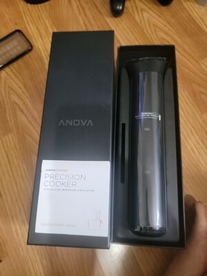 Anova Culinary NANO Sous Vide AN400-US00 Precision Cooker in Black 