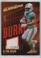 2023 Panini Absolute Absolute Burners Gold 46/99 De'Von Achane #AB-7 0c3
