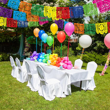 18 FT Cinco De Mayo Party Decorations, 1 Pack Fiesta Banner with 9 Plastic Pa...