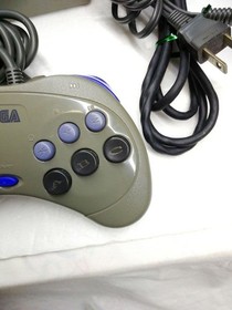 SEGA Saturn Console Set Bundle LAST BRONX 2 Controllers AV Cable Japan Ver. Used