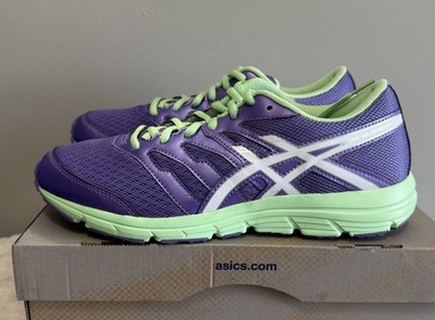 ASICS gel running shoes C570N Purple  Green  GEL-Zaraca Euro 40 NEW