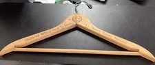 Vintage Sheraton Hotels Wooden Clothes Hanger   Mid-Century Hotel Advertising