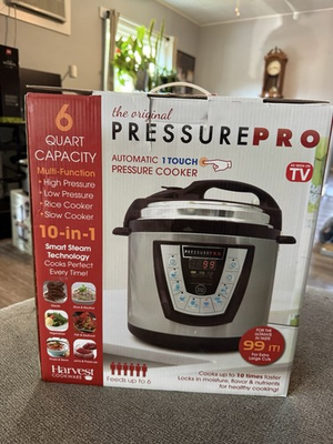 #ad Pressure Pro 6QT Pressure Cooker $70.00