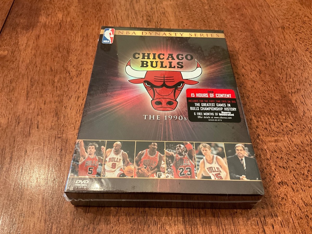 NBA Dynasty Series - Chicago Bulls: The 1990s (DVD, 2004, 4-Disc