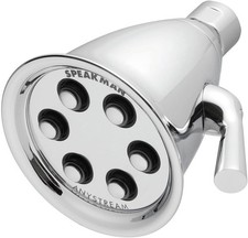 Icon Anystream 3-Spray Polished Chrome Low Flow Shower Head 2.0-GPM 7.6 LPM