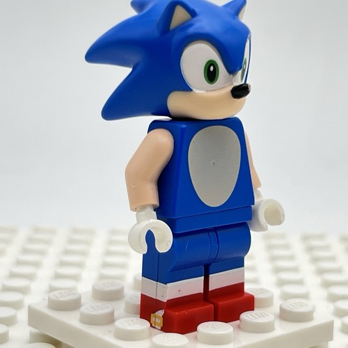 LEGO Sonic the Hedgehog Minifigura Turrón Claro Cara/Brazos Sonríe a la Izquierda son004 - Imagen 2 de 13