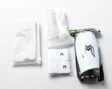 Medicaptain Unisex Elite Bundle Shin Guards And Socks DH3 Gray One Size NWT