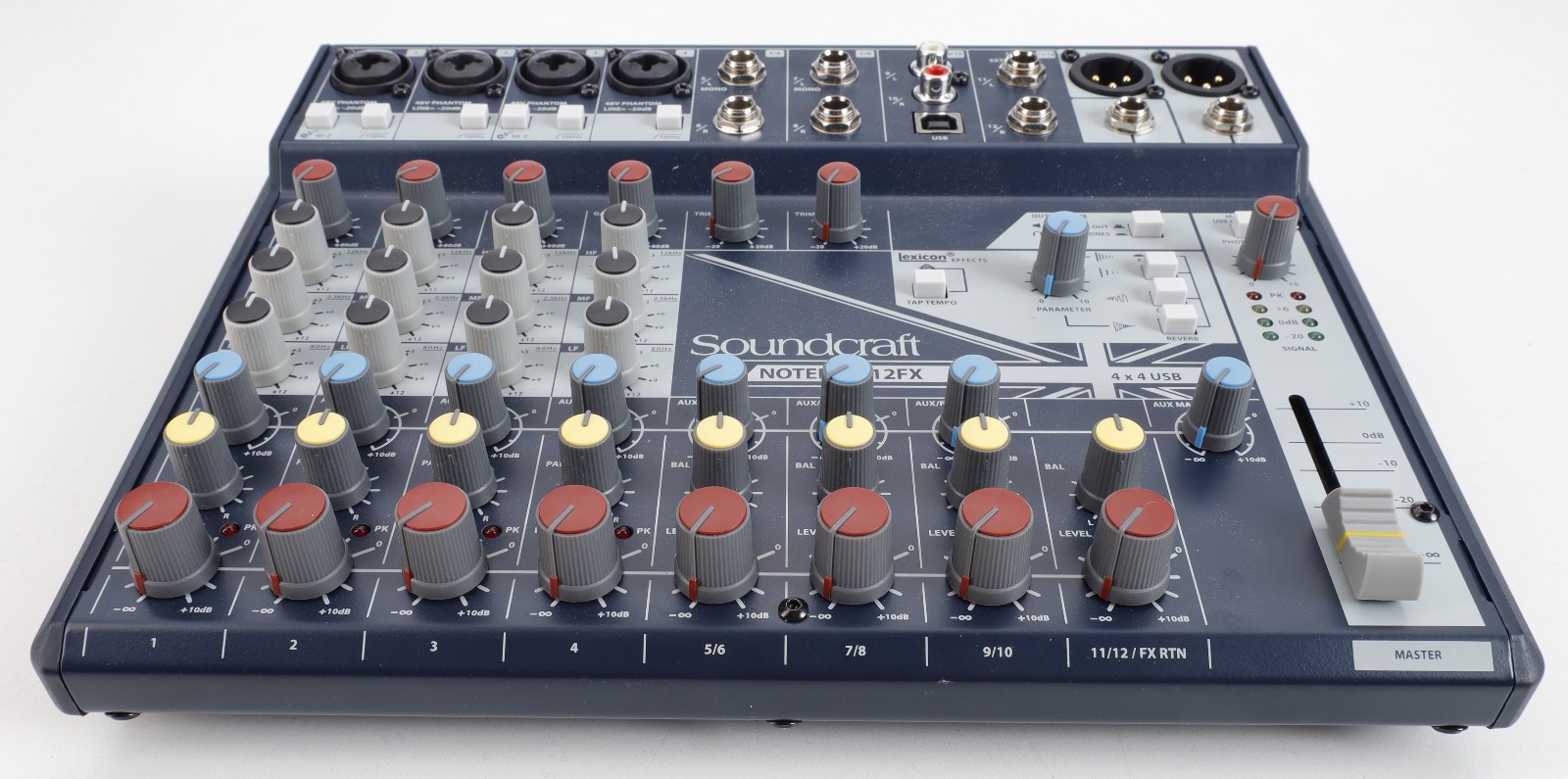 Soundcraft 12-ch Notepad Mixer w/FX