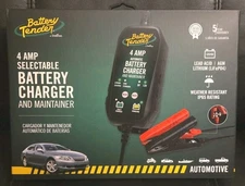Battery Tender 4 AMP Selectable Battery Charger & Maintainer Fully Auto NEW