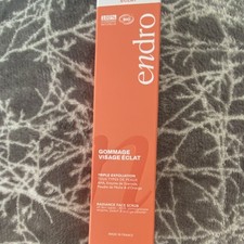 endro Gommage Visage Éclat Bio exfoliant AHA & enzyme de grenade