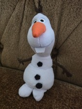 Disney Frozen Olaf Plush 8" Stuffed Animal Toy Snowman Character Just Play