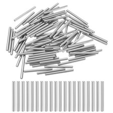 100pcs 2.5x32mm Dowel Pins Bearing Steel Cylindrical Dowel Pins Metal Shelf Pegs