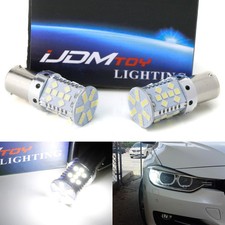 Bombillas LED CREE 7507 50W blancas sin errores para BMW Serie 1 2 3 4 luz intermitente lámpara