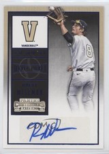 2015 Contenders College Ticket Blue Foil Rhett Wiseman (Fielding) #37 Auto 0m8