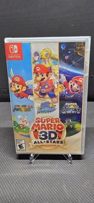 Super Mario 3D All-Stars - Nintendo Switch Brand New Sealed With Collector Coins