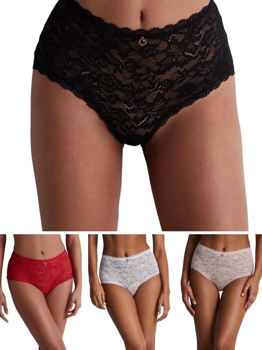 Aubade Rosessence Care Briefs High Waisted Maxi Brief High Rise Knickers