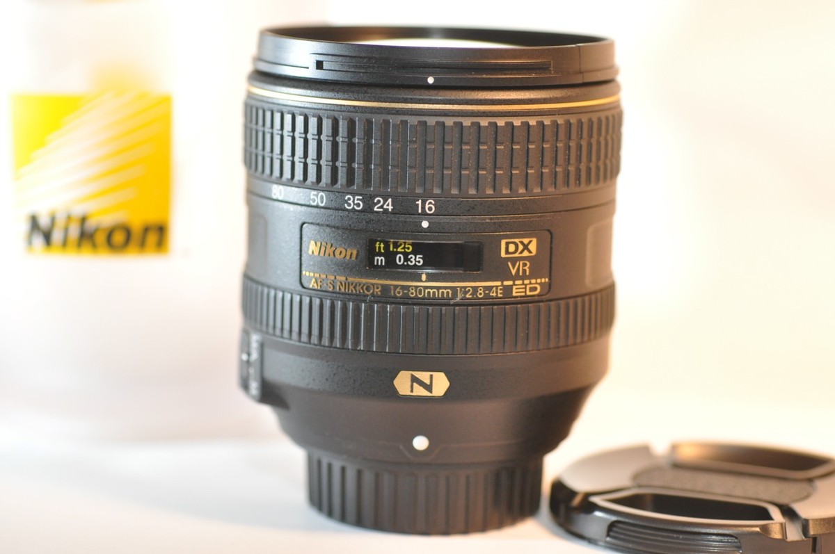 Nikon AF-S 16-80mm f 2.8-4E Nikkor DX ED VR Wide Zoom Digital