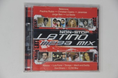 Non-stop Latino Mega Mix CD Belanova Paulina Rubio Luis Fonsi