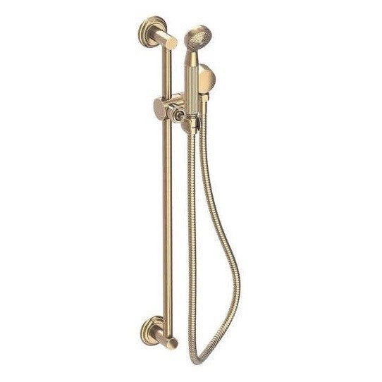 Newport Brass 280D/01 Slide Bar w/ Single Function Hand Show