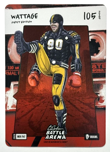 2025 Bo Jackson Battle Arena Wattage TJ Watt Mix Tape Battle Foil Brawl