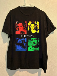ヴィンテージ2016年ツアーTシャツTHE1975 黒S ヴィンテージ2016年ツアーTシャツTHE1975 黒S ヴィンテージ2016