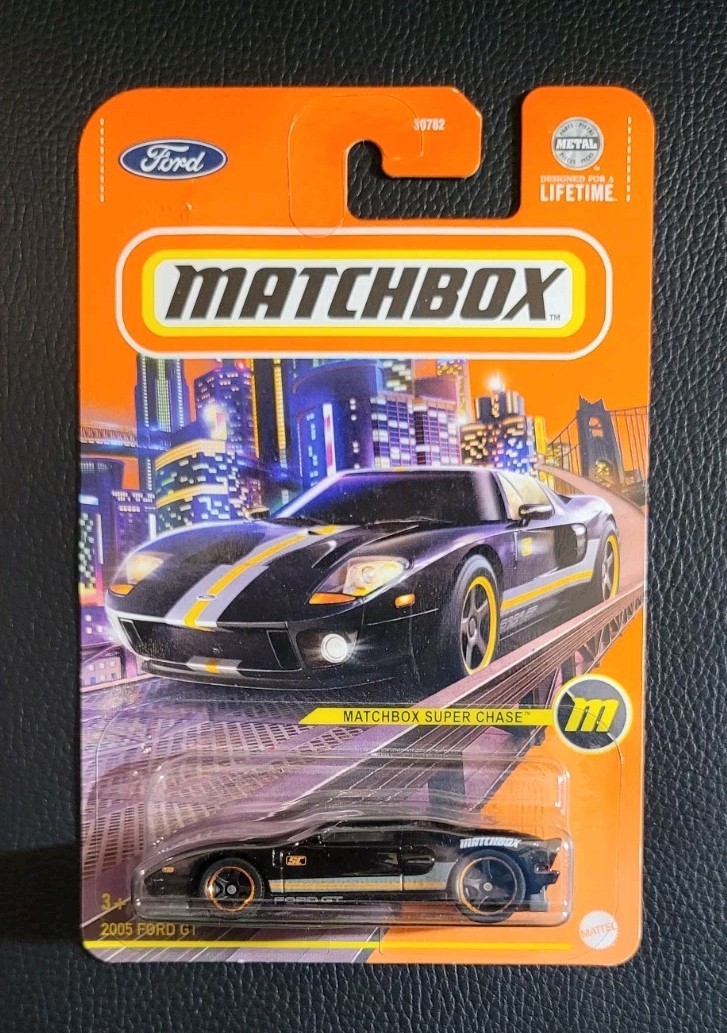 Matchbox Super CHASE 2005 Ford GT Super Chase ~ 1/64 Diecast Car Mattel