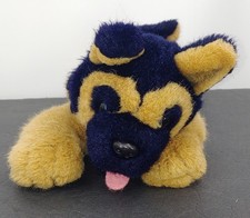 Vintage DAKIN German Shepherd 6x13" Plush 1992 Puppy Dog Floppy Stuffed Animal