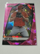 2025 Panini Prizm - Coby Mayo, Coby Mayo #70 Pink Ice Prizm (RC)