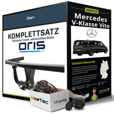 Für MERCEDES V-Klasse Vito Typ W447 Anhängerkupplung starr +eSatz 13pol uni. 14-