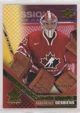 2022 Upper Deck Team Canada Juniors Electric Yellow /149 Ann-Renee Desbiens 0x9i