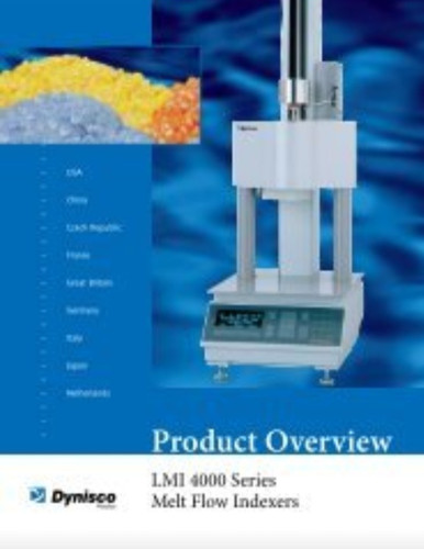 DYNISCO KAYENESS L4000 MELT FLOW INDEXER (Similar to D4003) ASTM D1238
