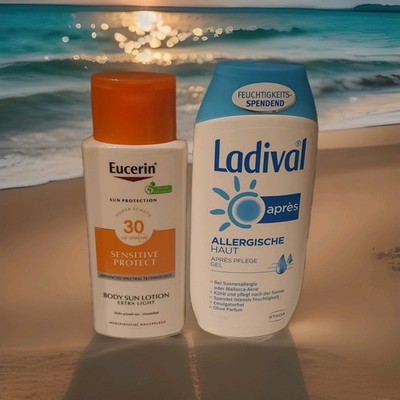 Eucerin  Sensitive Protect Sun Lotion Extra Light LSF 30, 150 ml NEU
