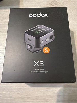 Godox X3 S Touchscreen TTL Wireless Flash Trigger for Sony Read Description
