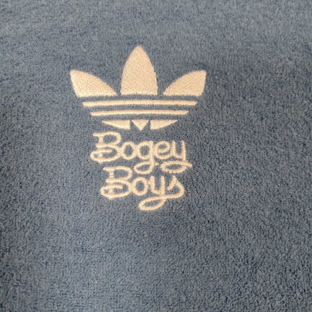 Adidas x Bogey Boys Zip-Up BB Track ALTBLU Jacket Size S Blue New