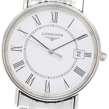 Orologio Uomo LONGINES Grand classic L4.720.4 Data Quadrante Bianco Quarzo_923143