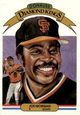1983 Donruss Joe Morgan San Francisco Giants #24