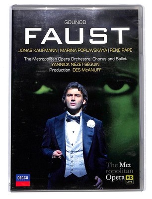 EBOND Gounod Faust - Kaufmann Poplavskaya Pape DVD DB740102