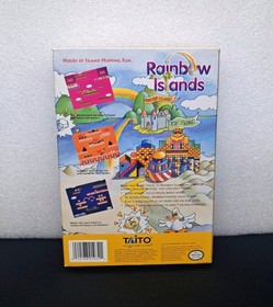 Rainbow Islands Nintendo NES Box Only No Manual or Cartridge Great Condition 