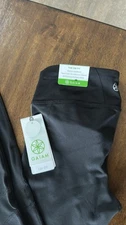 Gaiam OM-DRI Fit Black High Rise Capri Yoga Pants
