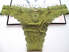 VICTORIA'S SECRET DREAM ANGELS Thong Panty S M L XL Green NWT VS FREE SHIP 4 