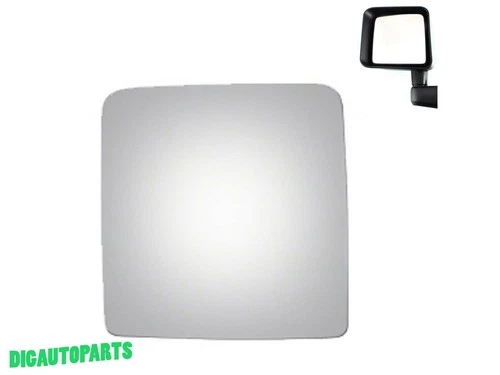 Outside Mirror Glass for 2007 2008 2009 2010 Jeep Wrangler Left Driver Side LH