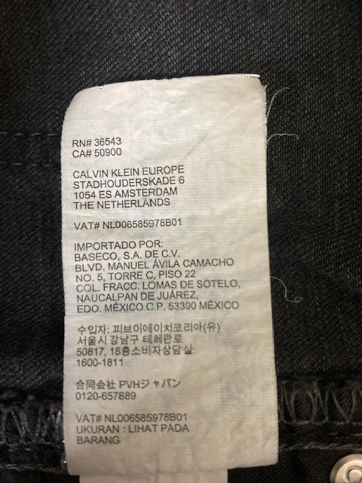 Calvin Klein Jeans Men's Straight Blue  Sz 34x32 thumbnail 12