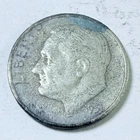 1951 S Roosevelt Silver Dime, 90% Silver, Circulated Coin Free Shipping #8791