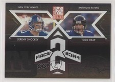 2005 Donruss Elite Face 2 Face Black /500 Jeremy Shockey Todd Heap #CB-18 n1u