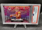 2024 Panini Mosaic NFL Debut Rookie Jayden Daniels #272 Camo Pink Prizm PSA 9